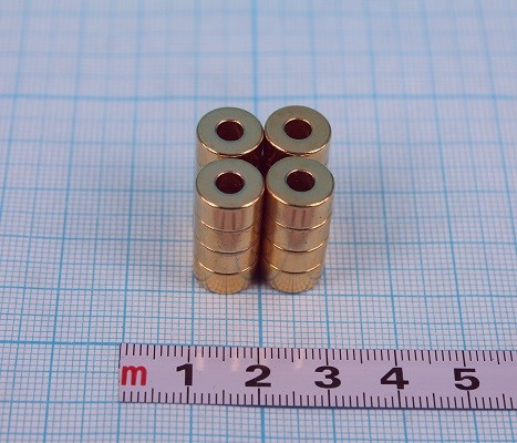 Неодимовый магнит кольцо Р-10-04-05-G